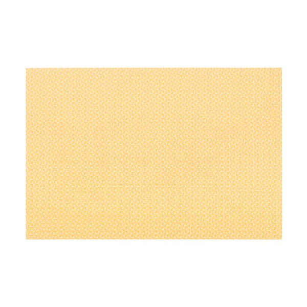 Жълта триъгълна подложка, 45 x 30 cm - Tiseco Home Studio
