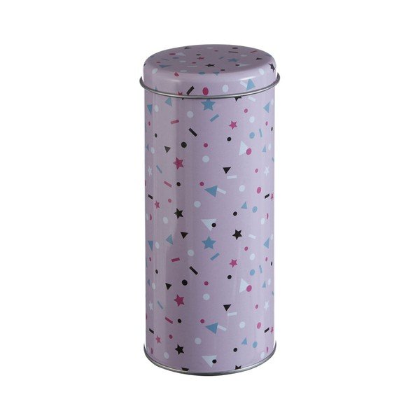 Кръгла калаена кутия Stellar, Ø 8 x 18 cm - Premier Housewares-image-1