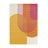 Жълто-оранжев килим 200x290 cm Muse Orange Retro – Asiatic Carpets