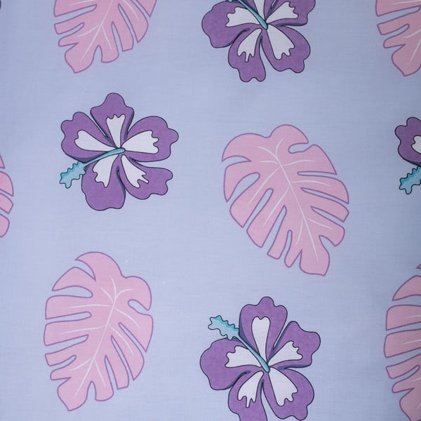 Синьо-лилаво единично памучно детско спално бельо 140x200 cm Lilo and Stitch "Cute" – Jerry Fabrics-image-4