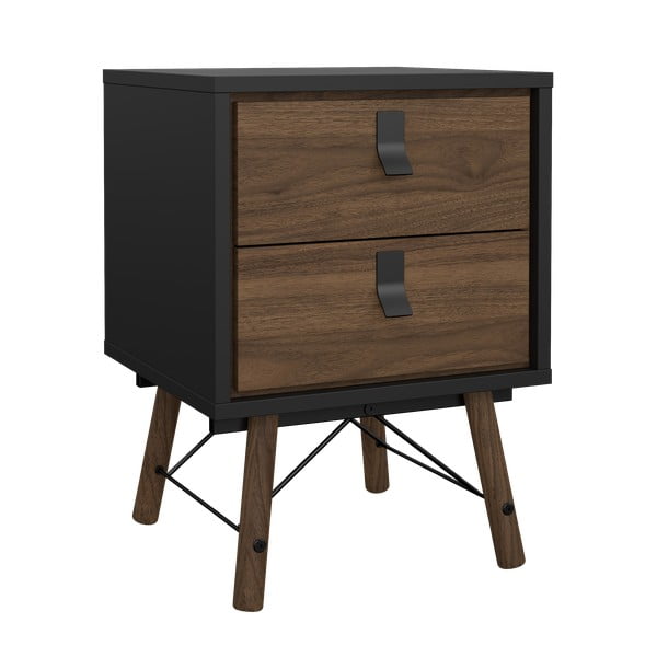 Тъмнокафяво нощно шкафче Ry – Tvilum-image-2