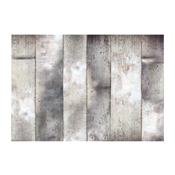 Широкоформатен тапет Сиви ивици, 200 x 140 cm - Artgeist