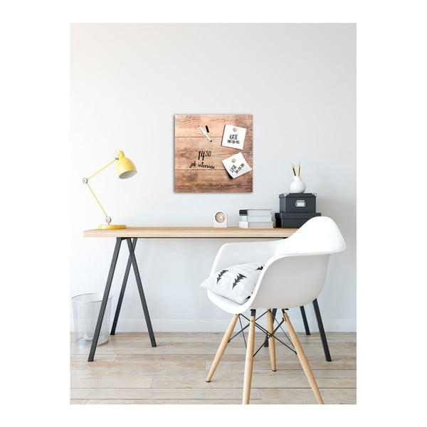 Магнитна дъска Styler Wood, 30 x 30 cm-image-2