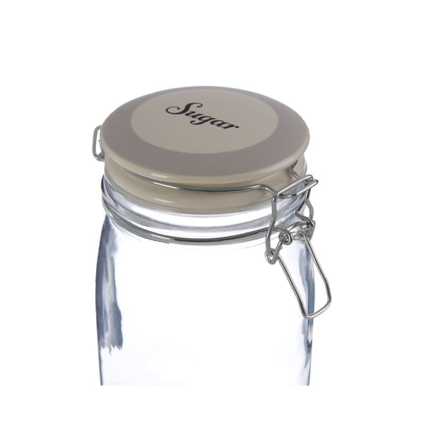 Стъклена кутия за захар Grocer – Premier Housewares-image-3