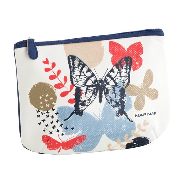 Чанта с тъмносини детайли Butterfly - Naf Naf