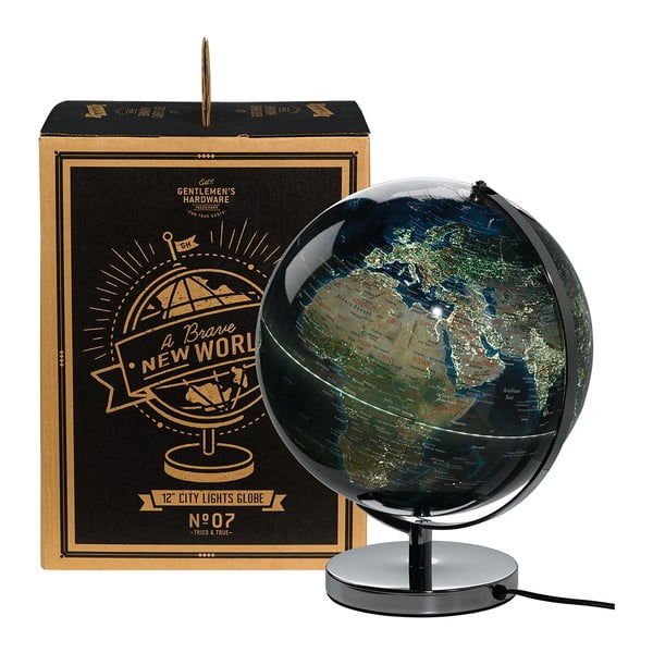 Светещ глобус Wild & Wolf City Lights - Gentlemen's Hardware-image-2