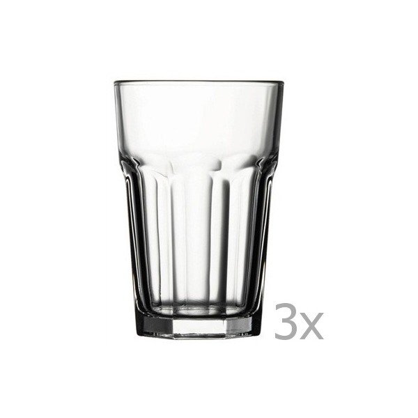 Sada 3 sklenic Paşabahçe Casual, 415 ml