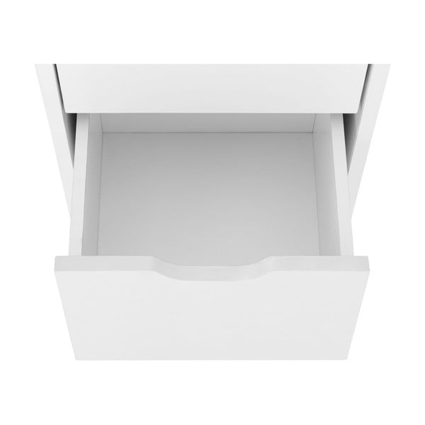 Бял шкаф за баня , 30 x 161 cm Posta - Støraa-image-4