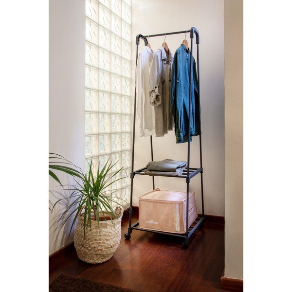 Вакуумна пластмасова кутия за съхранение на дрехи 42x40x25 cm Pink Edition – Compactor-image-1