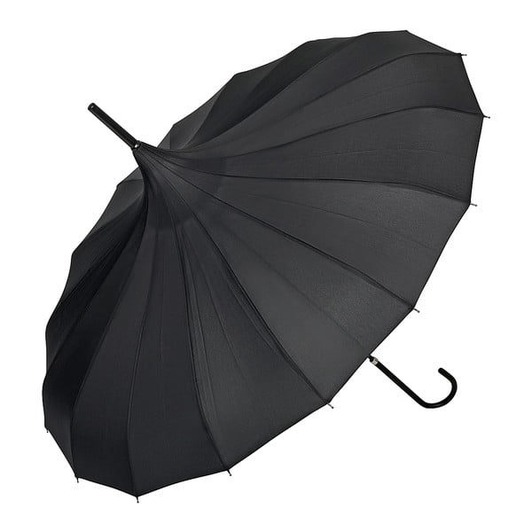 Черен чадър Pagoda Fabienne, ø 90 cm - Von Lilienfeld