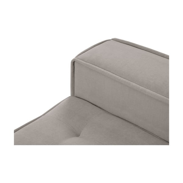 Светлосив ъглов диван (ляв ъгъл) Mike - Micadoni Home-image-1