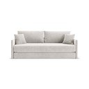 Бежов кадифен сгъваем диван 209 cm Shannon – Cosmopolitan Design