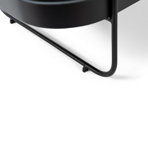 Метална маса за сервиране на колелца 74x42 cm Gin & Trolley – Spinder Design-image-3