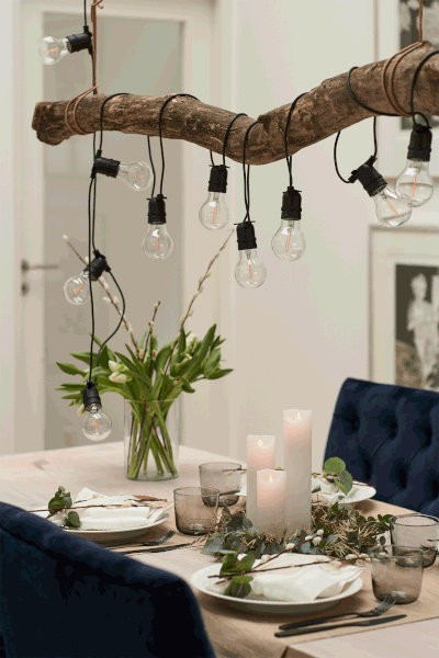 Бяла светлинна декорация на батерии ø 5 cm Sara Exclusive – Sirius-image-3