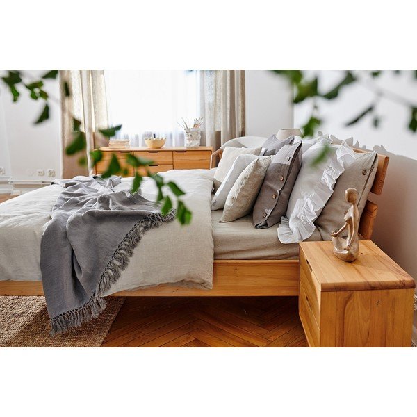 Двойно легло от букова дървесина 180x200 cm Greg 2 - The Beds-image-1