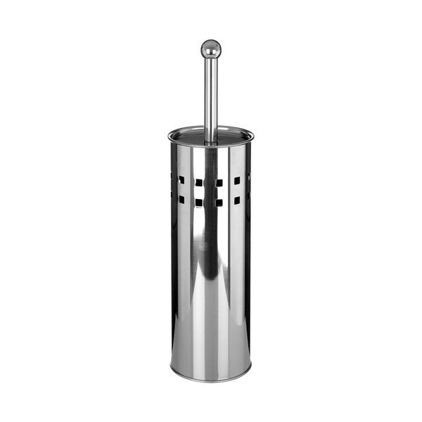 Четка за тоалетна от неръждаема стомана в матово сребрист цвят Indy – Premier Housewares-image-2