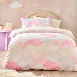 Розово двойно  детско спално бельо от микрофибър 200x200 cm Soft as a Cloud – Catherine Lansfield