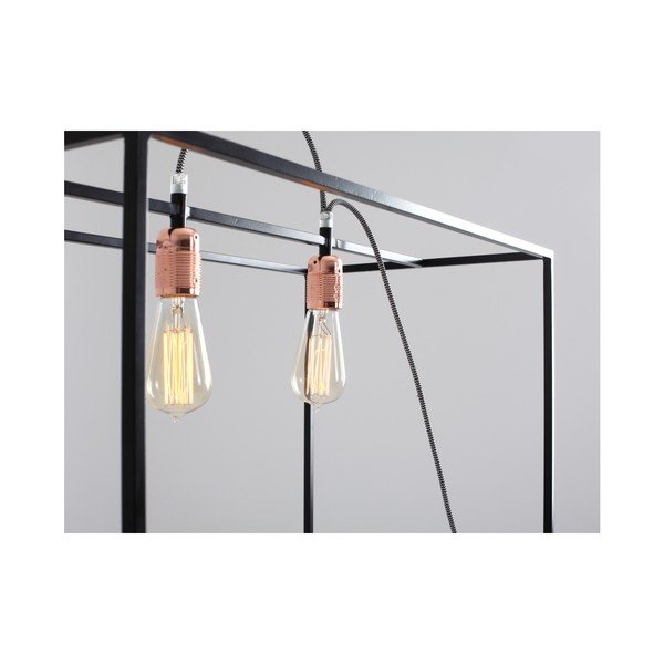 Černá stojací lampa Custom Form Metric, šířka 70 cm-image-4