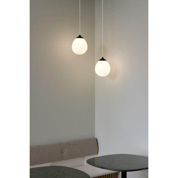 Черно-бял абажур ø 21 cm Around the World Mini – UMAGE-image-1