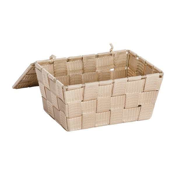 Бежова кошница с капак , 14 x 19 cm Adria - Wenko-image-1