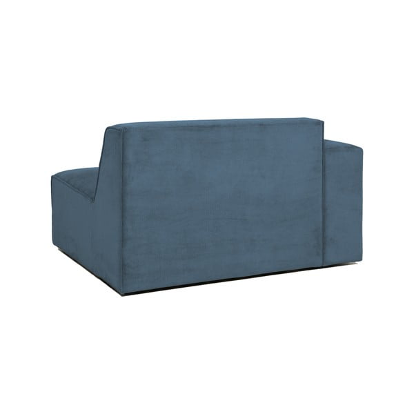 Син модулен диван от рипсено кадифе (ляв ъгъл) Sting – Scandic-image-2