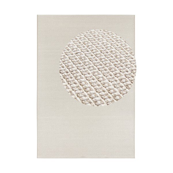 Кремав и бежов килим на открито Secret Millau, 80 x 150 cm - Elle Decoration