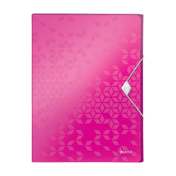 Розова кутия за документи WOW - Leitz-image-2