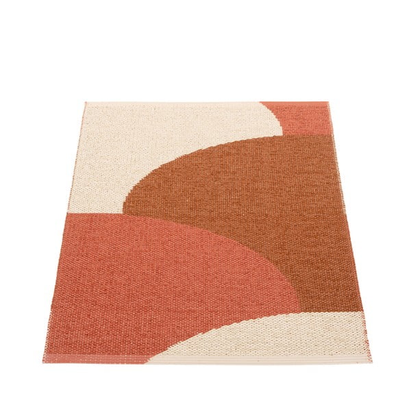 Килим за открито и закрито в тухлен цвят 70x90 cm Hill Brick Rust – Pappelina