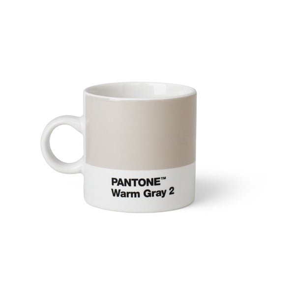 Светлосива керамична чаша за еспресо 120 ml Espresso Warm Gray 2 - Pantone