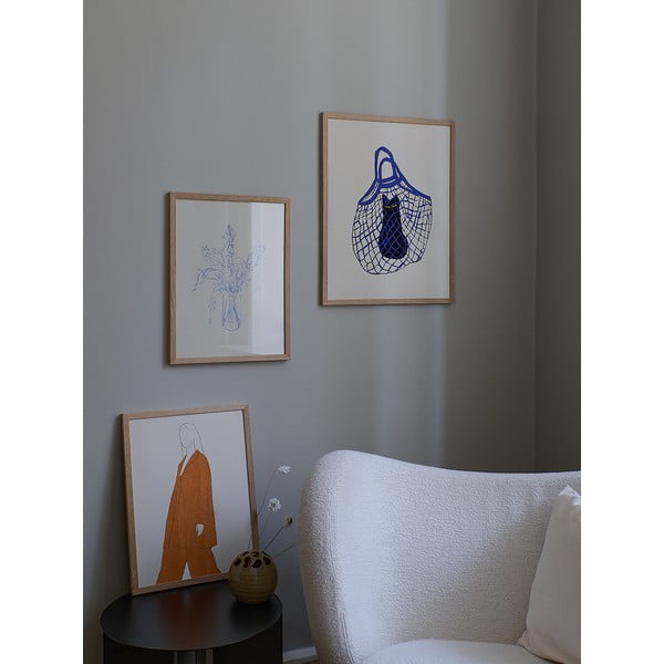 Постер 30x40 cm The Cat’s In The Bag – Chloe Purpero Johnson – The Poster Club-image-2