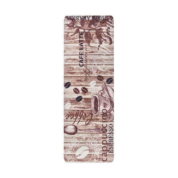 Кафяв кухненскиа  пътека Delicious Coffee, 67 x 180 cm Delicious Coffee - Hanse Home