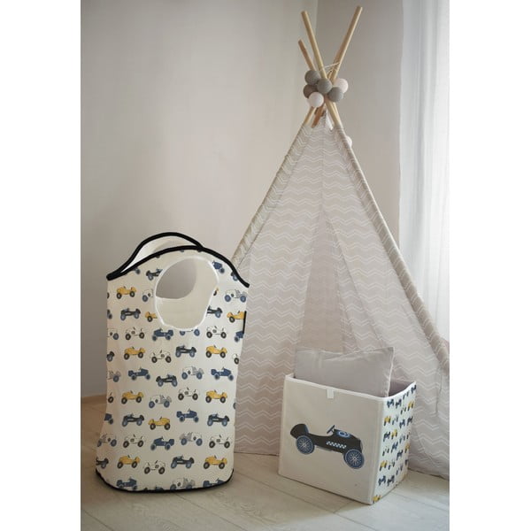 Детска кошница за съхранение от плат Ralley - Butter Kings-image-1