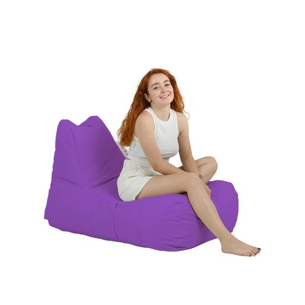 Лилав градински пуф за сядане Trendy – Floriane Garden-image-2