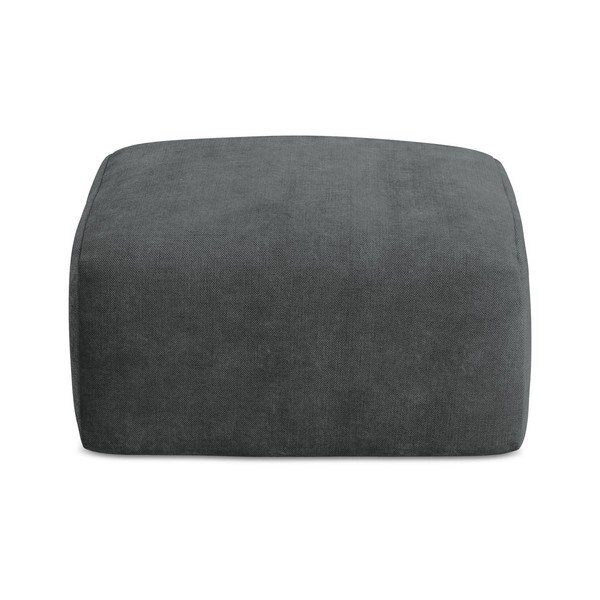 Тъмносива шенилова табуретка Leila – Makamii