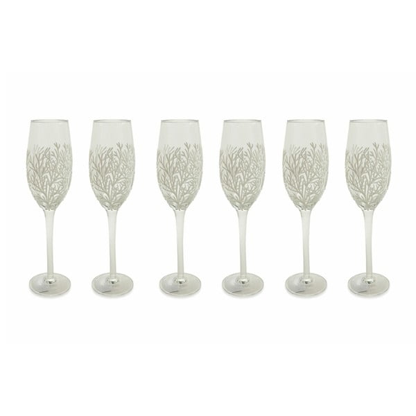 Комплект от 6 чаши за шампанско Mare, 205 ml - Villa d'Este