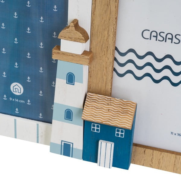 Стъклена рамка висяща 43x27 cm Houses – Casa Selección-image-3