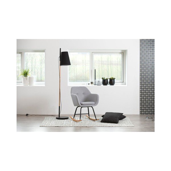 Светлосив люлеещ се стол Emilia - Actona-image-1