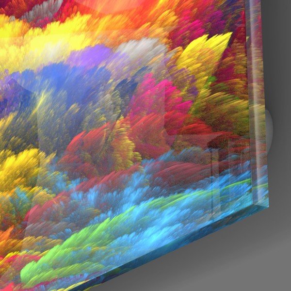 Картина върху стъкло , 40 x 40 cm Color Burst - Insigne-image-2
