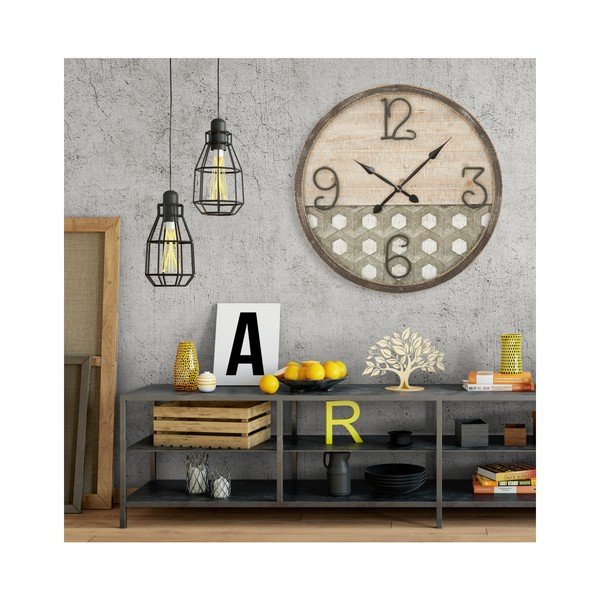 Nástěnné hodiny Mauro Ferretti Denver, ⌀ 80 cm-image-3