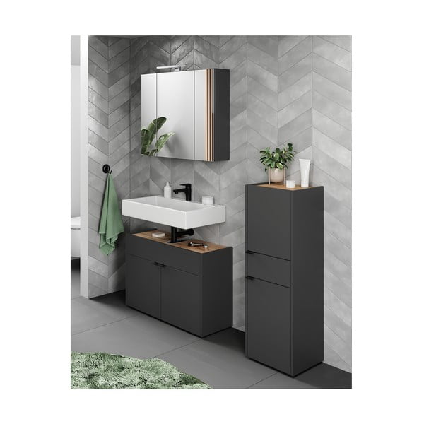 Антрацитен комплект за баня Forano – Germania-image-2