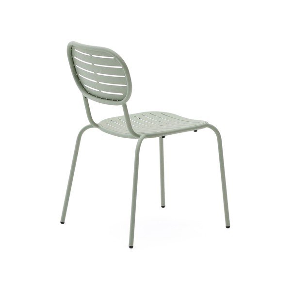 Градински стол метален в цвят мента Brai – Kave Home-image-4