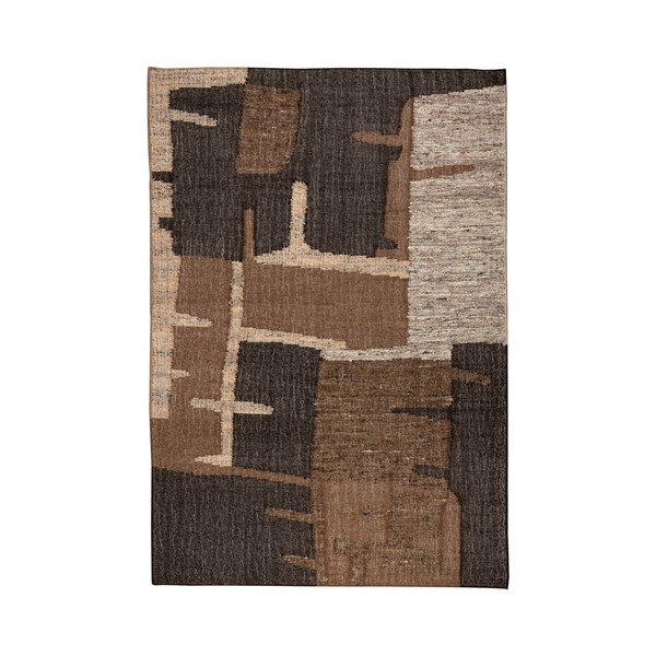 Кафяв вълнен килим 160x230 cm Briton – Dutchbone