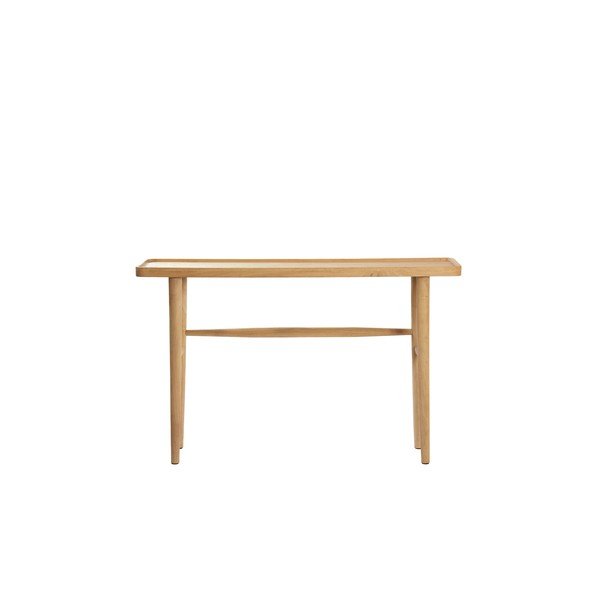 Конзолна маса от масивно манго в естествен цвят 30x120 cm Qiano – Light & Living-image-1