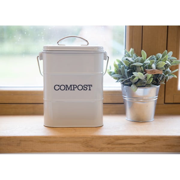 Сив контейнер за компостируеми отпадъци 3 л Living Nostalgia - Kitchen Craft-image-1
