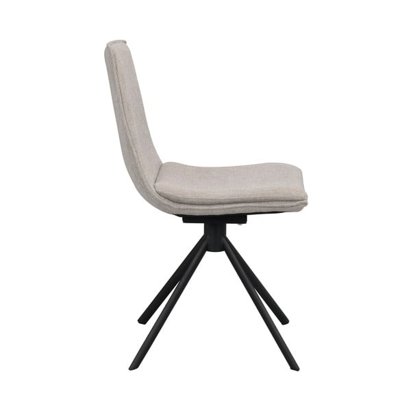 Бежови въртящи се трапезни столове в комплект от 2 броя Lowell - Rowico-image-4