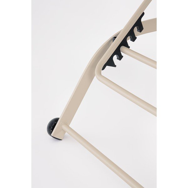 Градински шезлонг метален в естествен цвят Taylor – Bizzotto-image-4