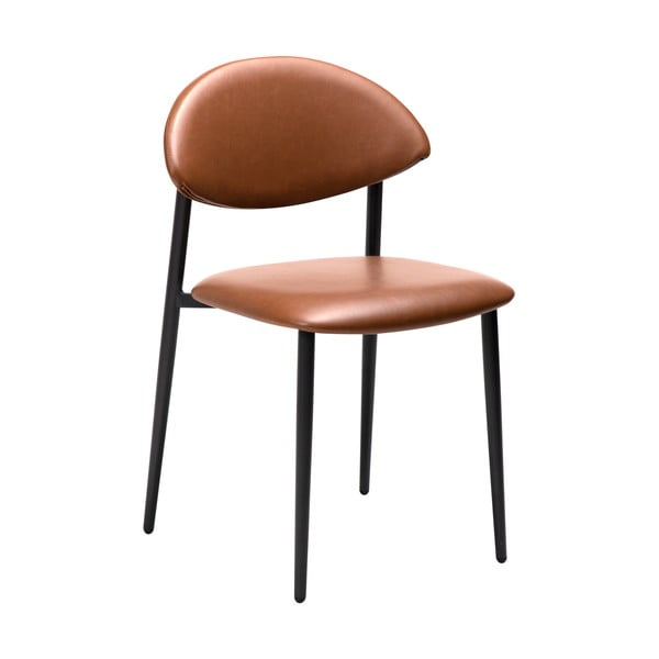 Кафяв трапезен стол в цвят коняк Tush - DAN-FORM Denmark