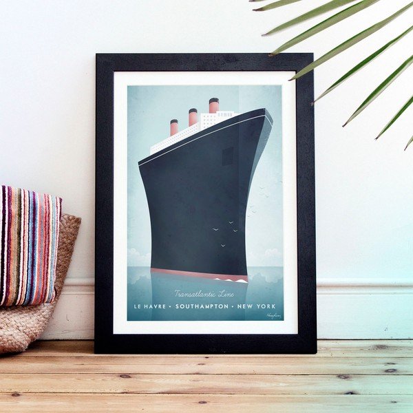 Plakát Travelposter Cruise Ship, A2-image-1