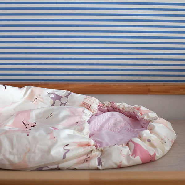 Dětský spací pytel Bartex Design Růžová zvířátka, 70 x 180 cm-image-4