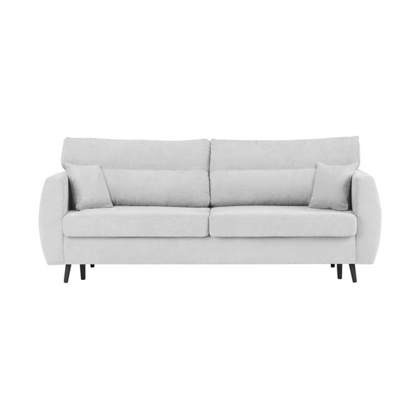 Триместен разтегателен диван със съхранение в Silver Brisbane - Cosmopolitan Design